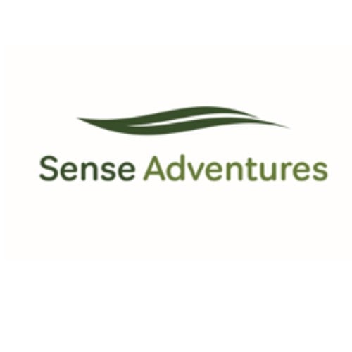 text reads 'sense adventures'