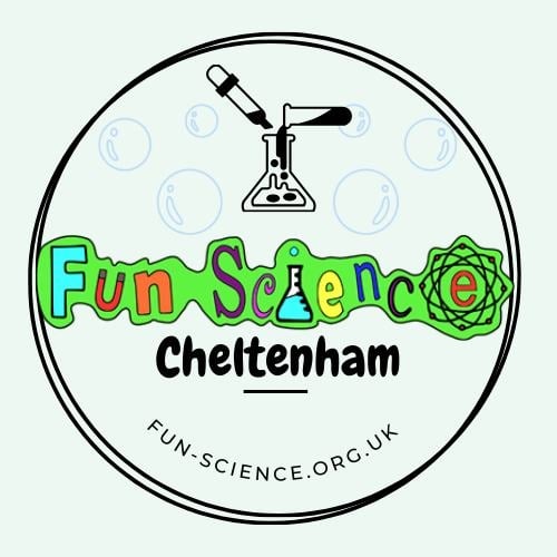The Fun Science Cheltenham logo.