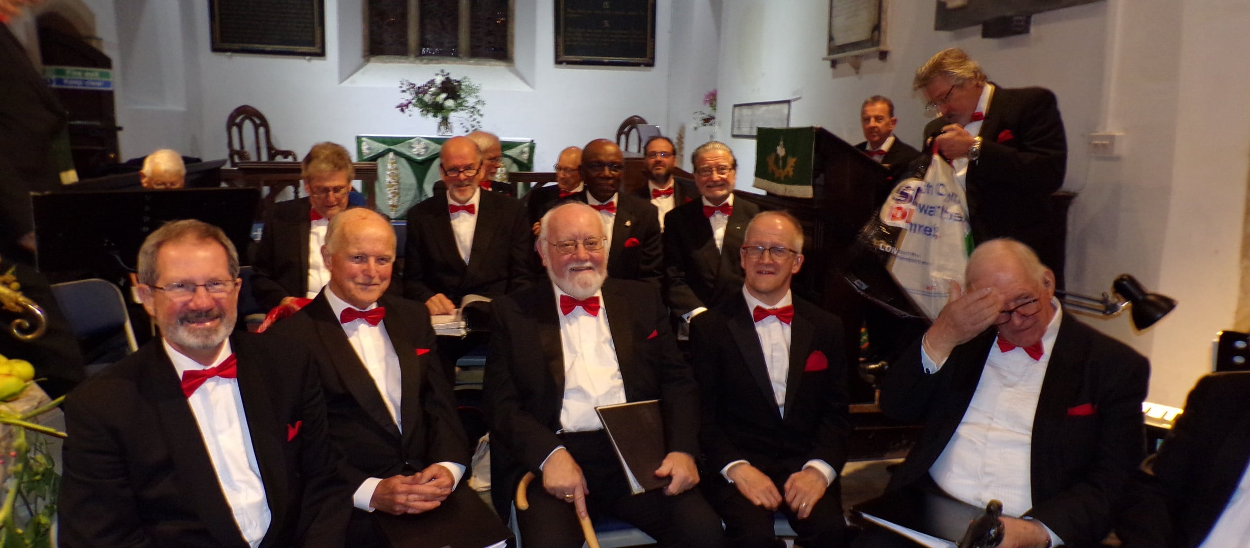 Pre concert at St. Catherine's Leigh, Gloucestershire