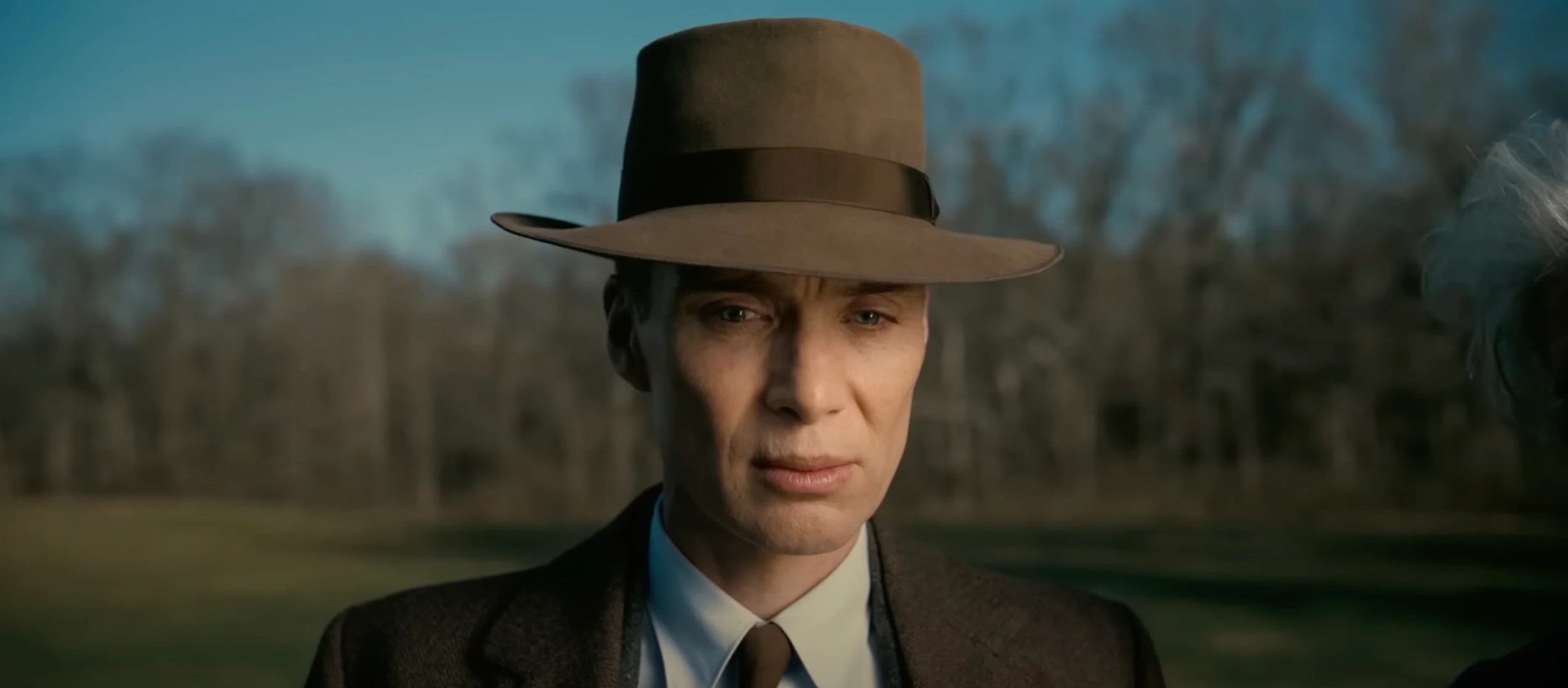 Cillian Murphy wearing a brown hat