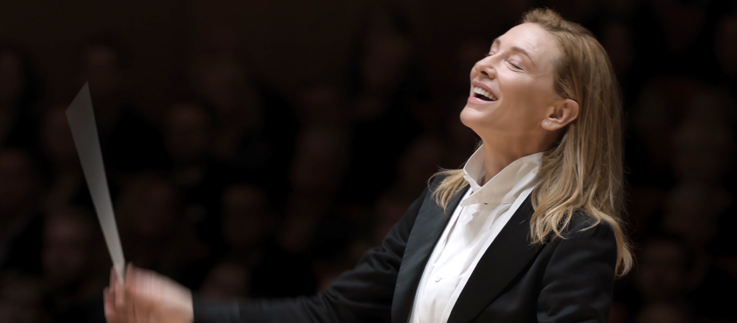 Cate Blanchett conducting