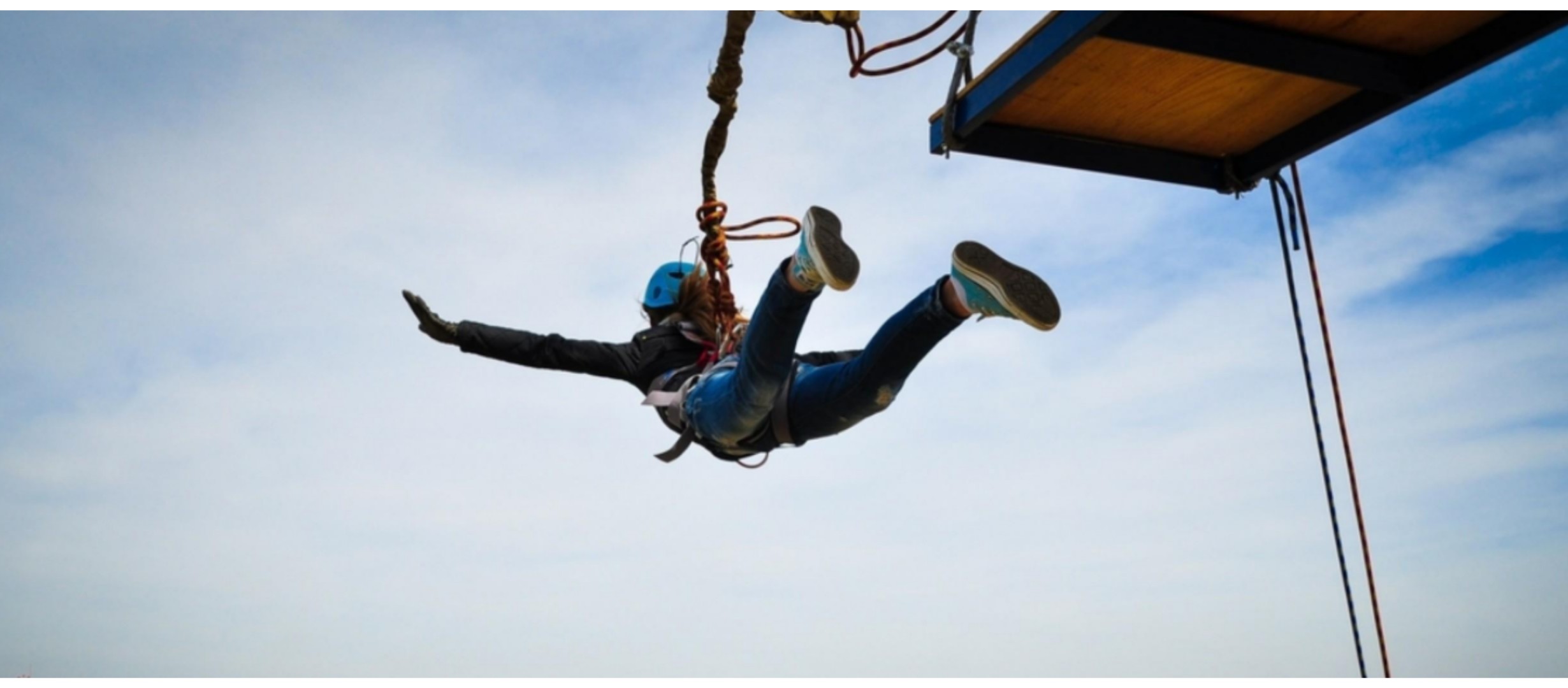 photo of person skydiving