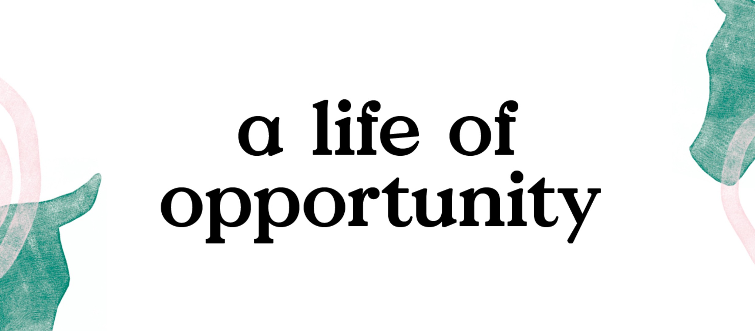 an image with our message 'a life of opportunity' and bull logos