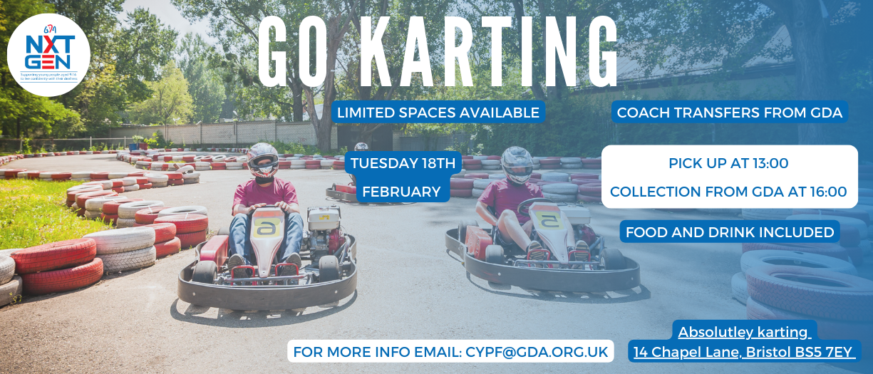 go karting poster